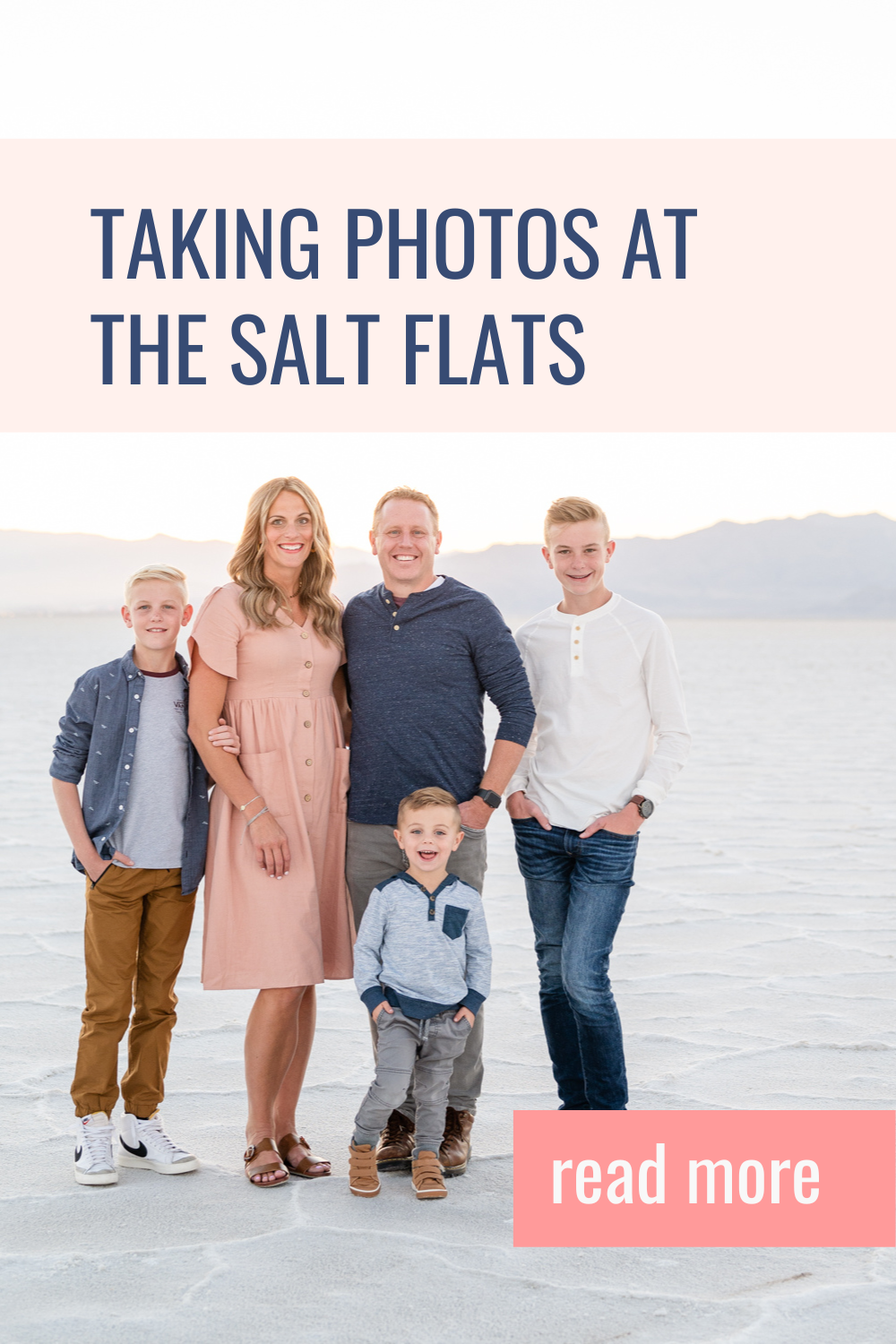 bonneville salt flats utah family photography