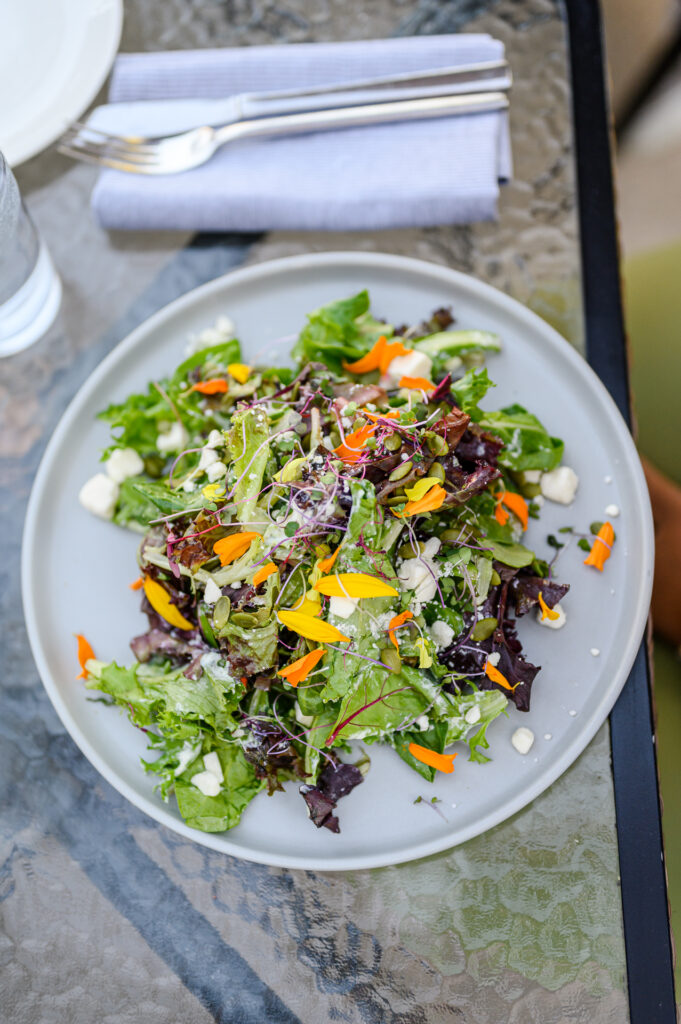 brunch midway, Utah restaurant food photography brand photographer salad