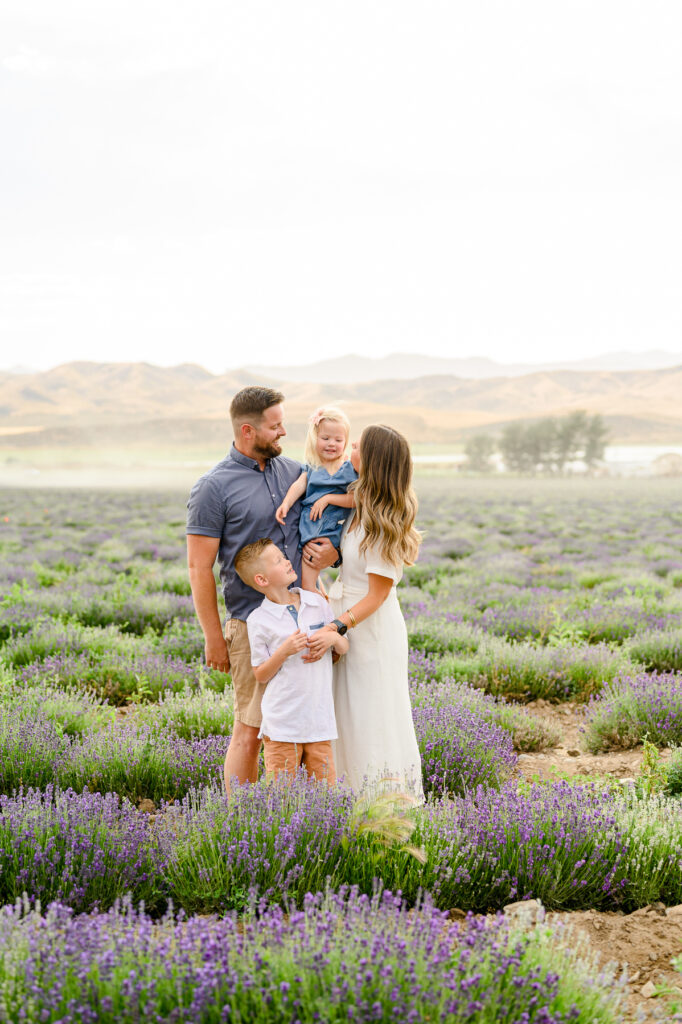 utah family photographer utah county photography fun family photos lavender field mini sessions
