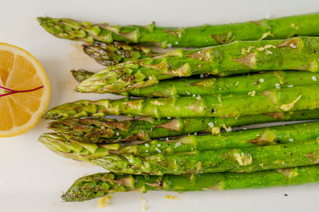 asparagus food photography of Christopher's Prime Restaurant in Salt Lake City, Utah taken by Food Photographer 