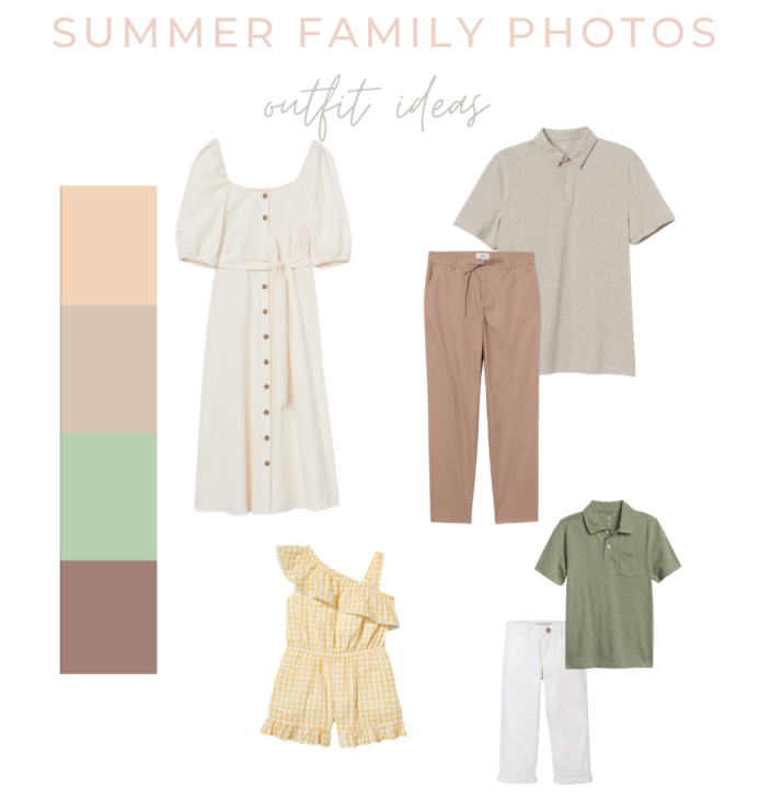 Utah family photographer in utah Summer family photos outfit inspiration for family pictures