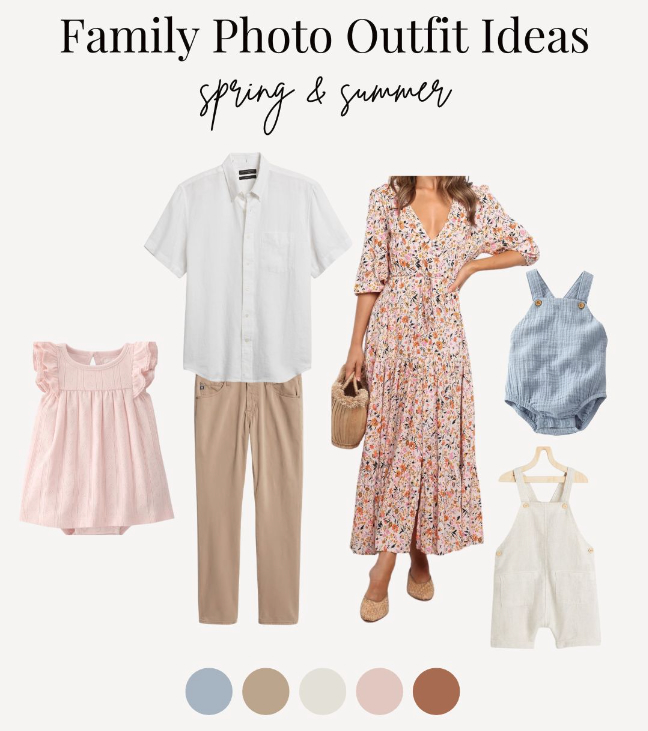 Utah family photographer in utah Summer family photos outfit inspiration for family pictures