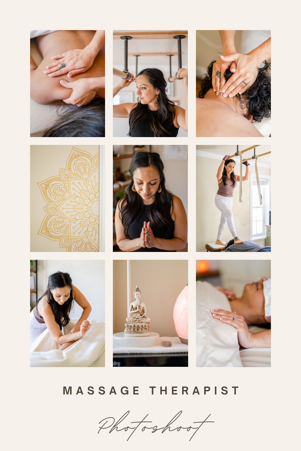 massage therapy personal branding massage therapist photoshoot utah brand photographer alice photo co