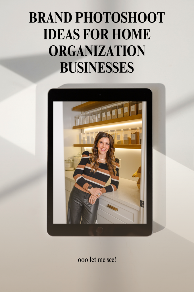 Brand Photoshoot Ideas for Home Organization Businesses utah brand photographer 