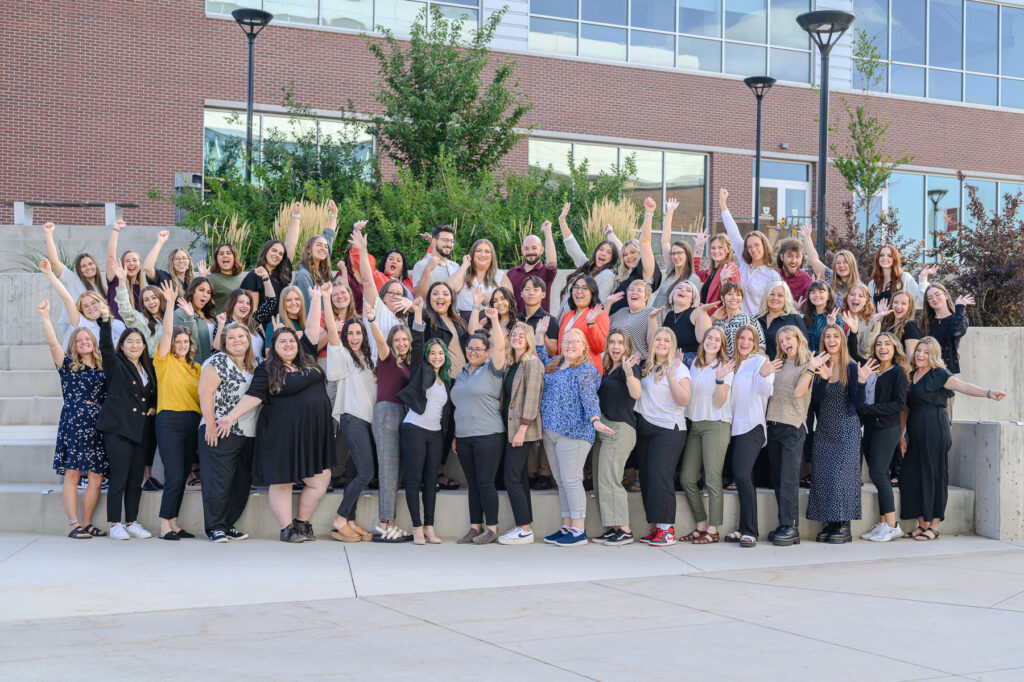 Corporate headshot day for a Utah County business