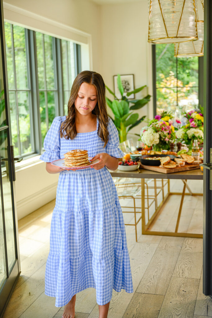 brunch lunch spread for cookbook