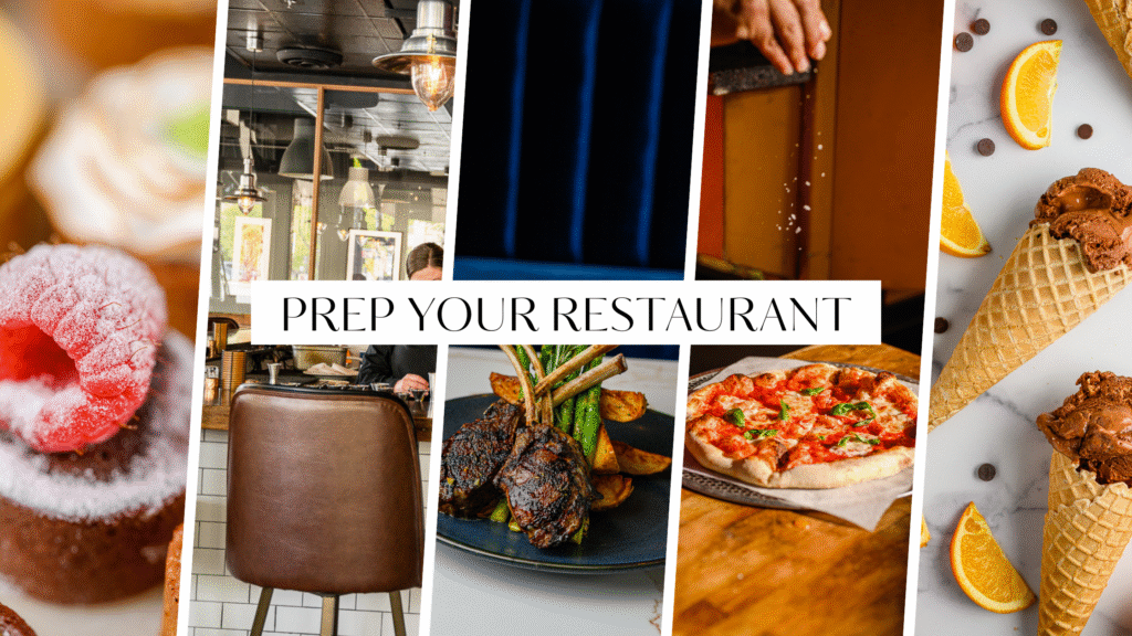 how to prepare your restaurant for a food photoshoot